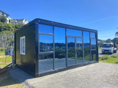 LARGE CABIN 6 x 4 m Glass Wall XIV