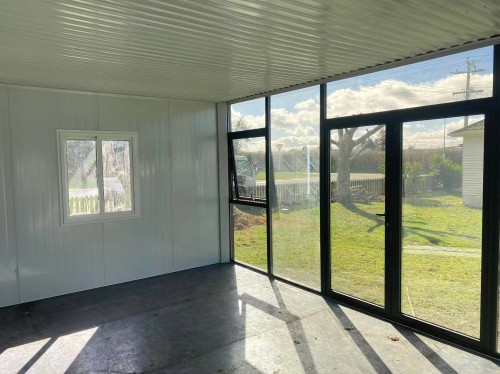 LARGE CABIN 6 x 4 m Glass Wall XVI