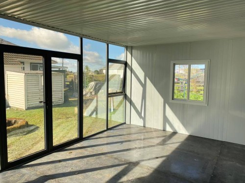 LARGE CABIN 6 x 4 m Glass Wall XVI