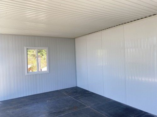 LARGE CABIN 6 x 4 m Glass Wall XV